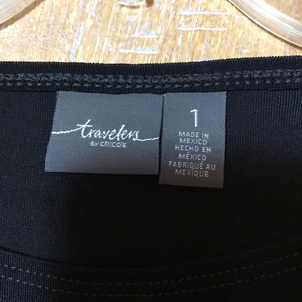 Solid black tunic - Picture 3 of 5